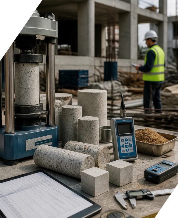 Лабораторный контроль строительства в Долгопрудном от 30438 р. | ЭкспертизаРоссия